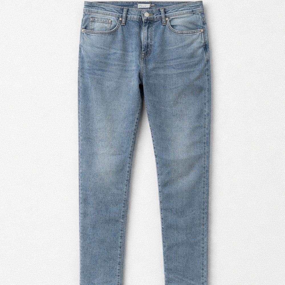 Frame Denim Men's Faded Blue Slim Jeans